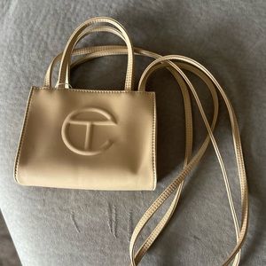 TELFAR small cream tote